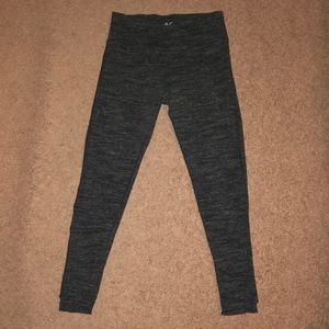 Calvin Klein dark heather grey workout leggings